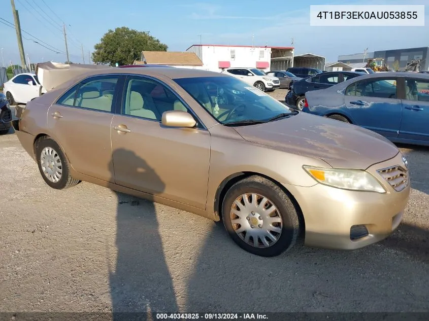 2010 Toyota Camry Se/Le/Xle VIN: 4T1BF3EK0AU053855 Lot: 40343825