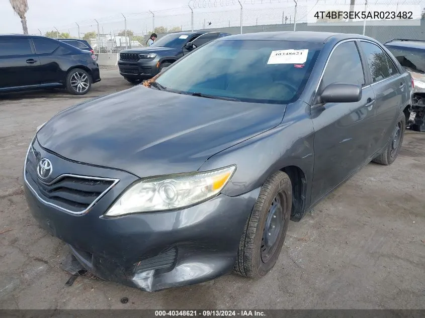 2010 Toyota Camry Le VIN: 4T4BF3EK5AR023482 Lot: 40348621