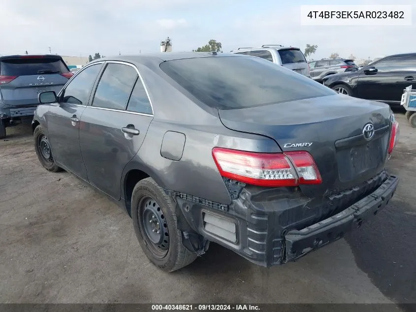 4T4BF3EK5AR023482 2010 Toyota Camry Le