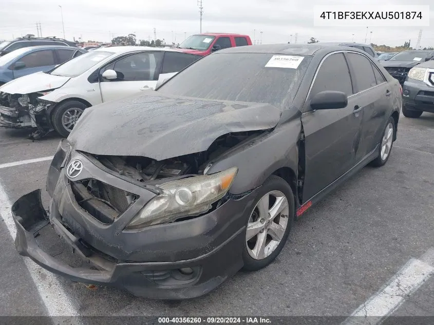 4T1BF3EKXAU501874 2010 Toyota Camry Se