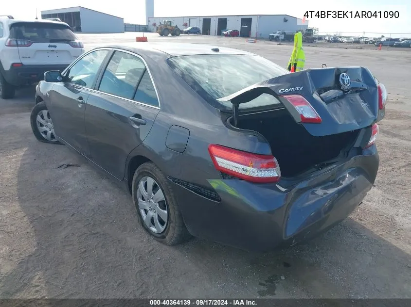 2010 Toyota Camry Le VIN: 4T4BF3EK1AR041090 Lot: 40364139