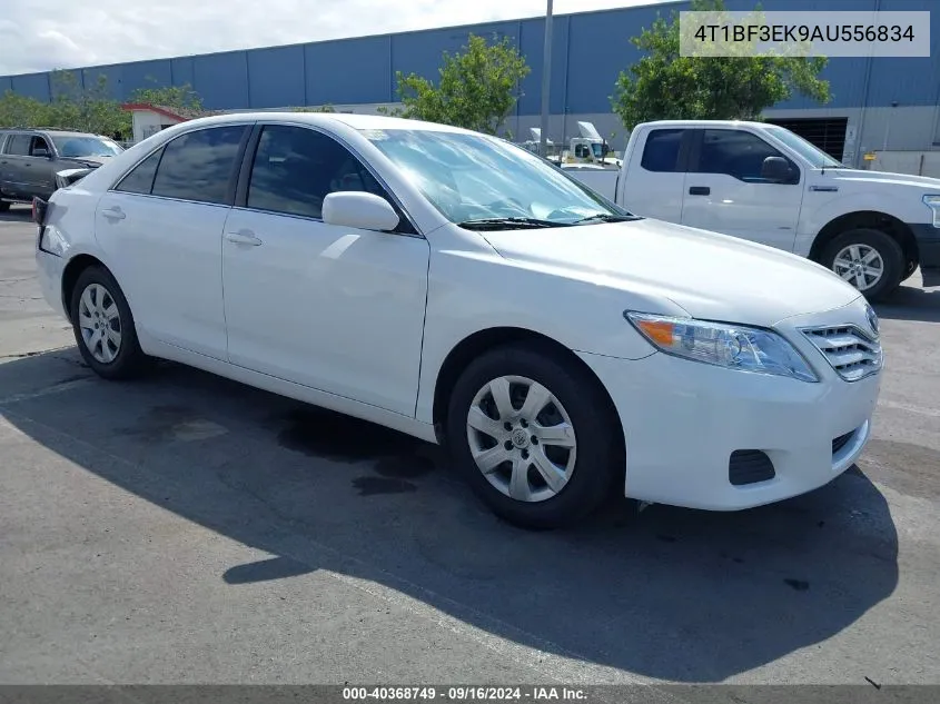 2010 Toyota Camry Le VIN: 4T1BF3EK9AU556834 Lot: 40368749