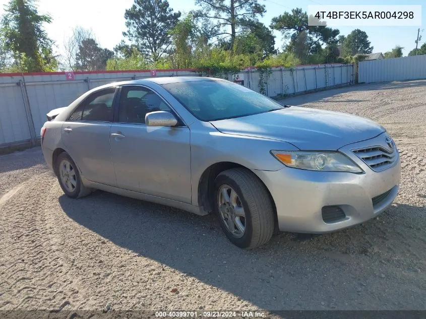 2010 Toyota Camry Le VIN: 4T4BF3EK5AR004298 Lot: 40399701