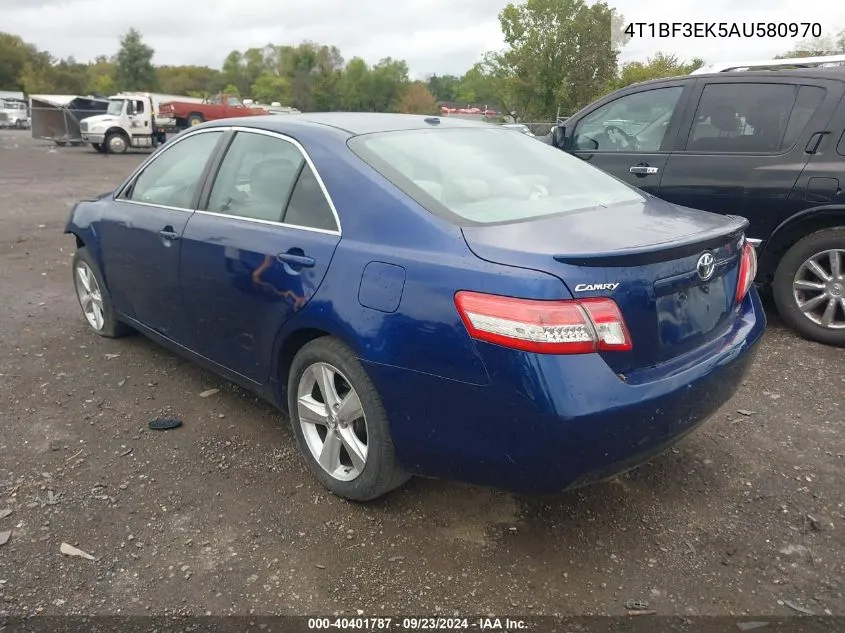 2010 Toyota Camry Le VIN: 4T1BF3EK5AU580970 Lot: 40401787