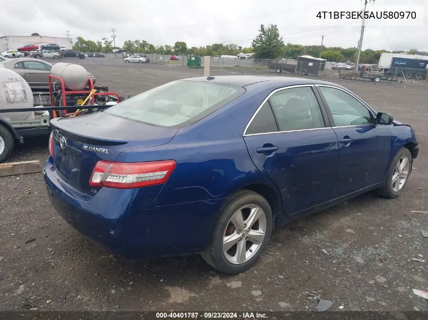 4T1BF3EK5AU580970 2010 Toyota Camry Le