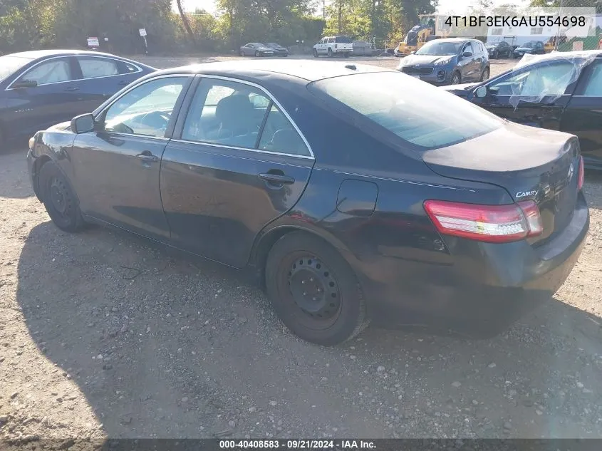 4T1BF3EK6AU554698 2010 Toyota Camry Le