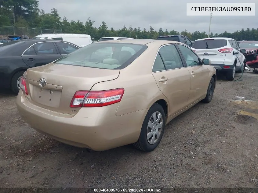 4T1BF3EK3AU099180 2010 Toyota Camry Le