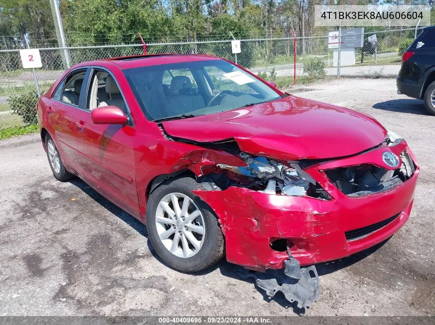 2010 Toyota Camry Se/Le/Xle VIN: 4T1BK3EK8AU606604 Lot: 40409695