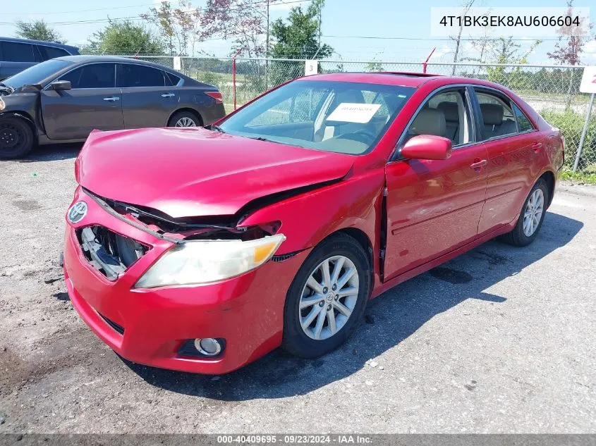 2010 Toyota Camry Se/Le/Xle VIN: 4T1BK3EK8AU606604 Lot: 40409695