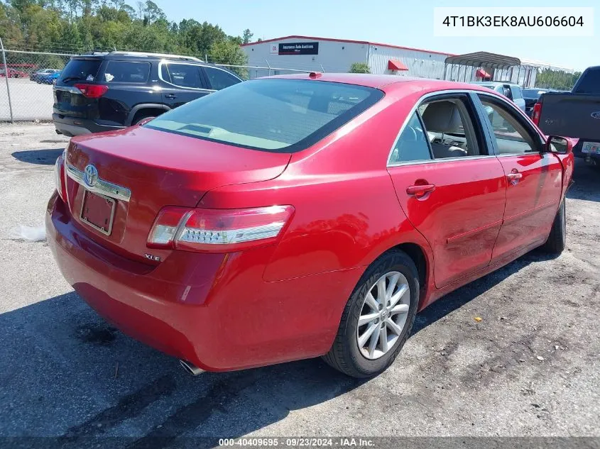 2010 Toyota Camry Se/Le/Xle VIN: 4T1BK3EK8AU606604 Lot: 40409695