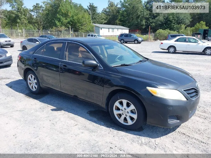 2010 Toyota Camry Le VIN: 4T1BF3EK5AU103973 Lot: 40412160