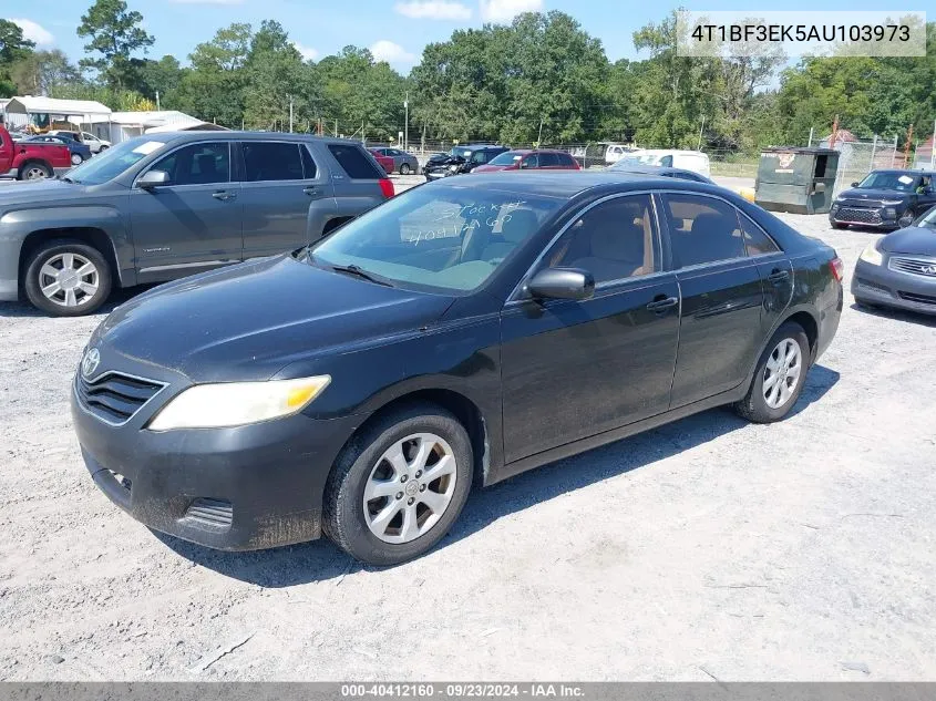 2010 Toyota Camry Le VIN: 4T1BF3EK5AU103973 Lot: 40412160