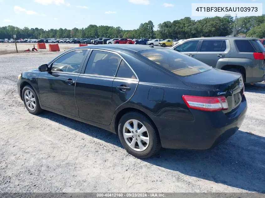 2010 Toyota Camry Le VIN: 4T1BF3EK5AU103973 Lot: 40412160