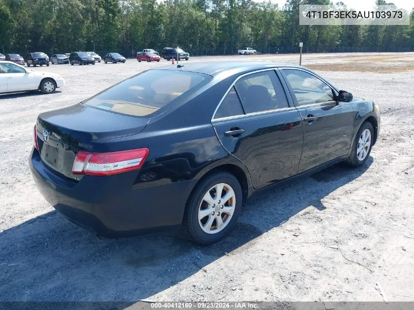 2010 Toyota Camry Le VIN: 4T1BF3EK5AU103973 Lot: 40412160