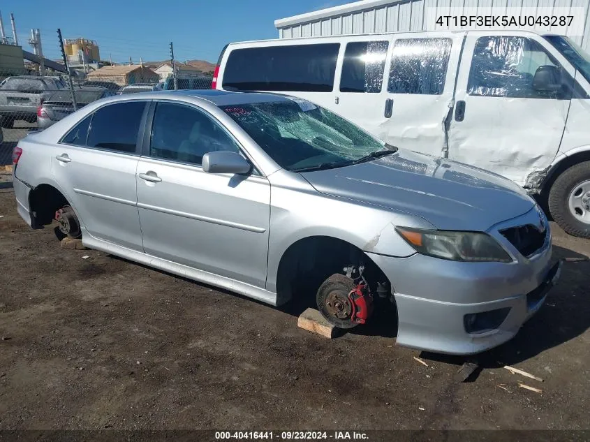 4T1BF3EK5AU043287 2010 Toyota Camry Se