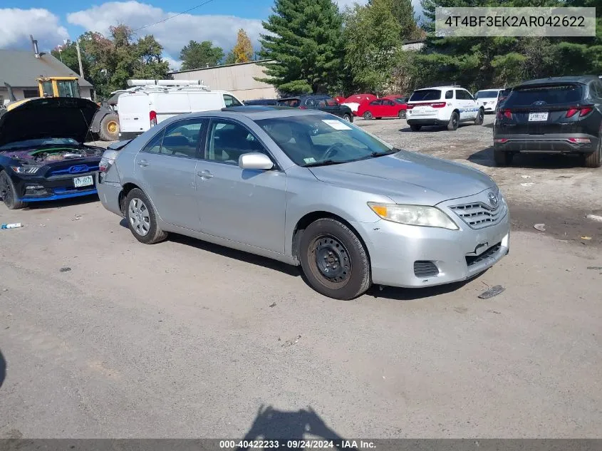 2010 Toyota Camry Se/Le/Xle VIN: 4T4BF3EK2AR042622 Lot: 40422233