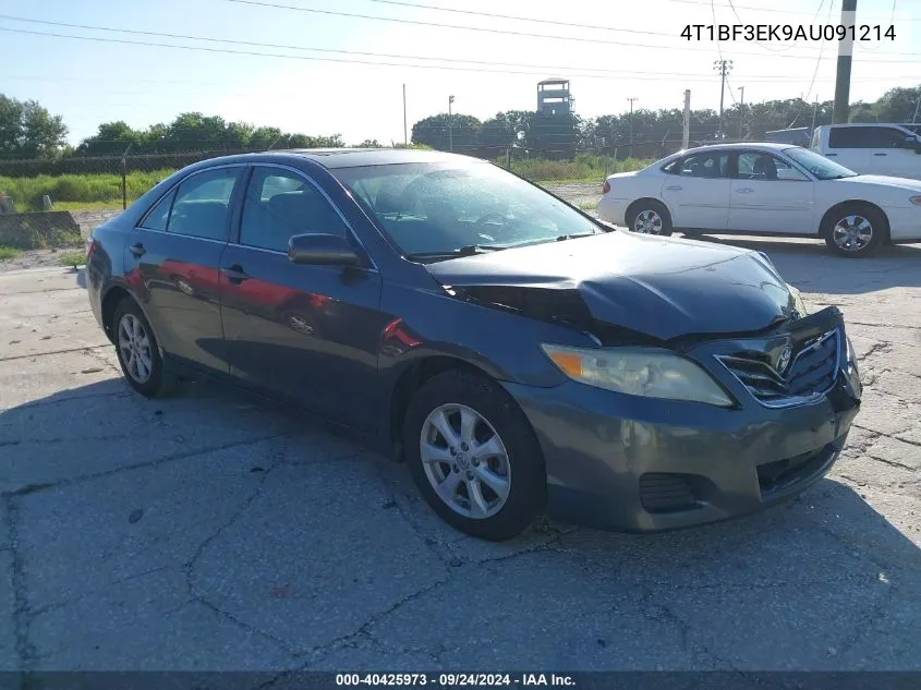 2010 Toyota Camry Se/Le/Xle VIN: 4T1BF3EK9AU091214 Lot: 40425973