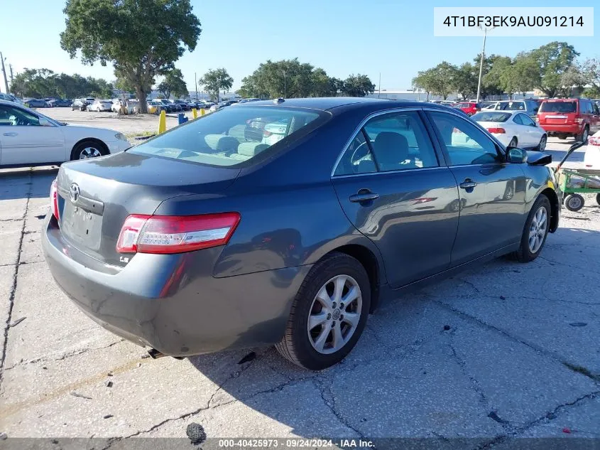 2010 Toyota Camry Se/Le/Xle VIN: 4T1BF3EK9AU091214 Lot: 40425973