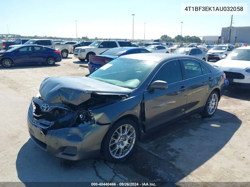 2010 Toyota Camry Se/Le/Xle VIN: 4T1BF3EK1AU032058 Lot: 40440466