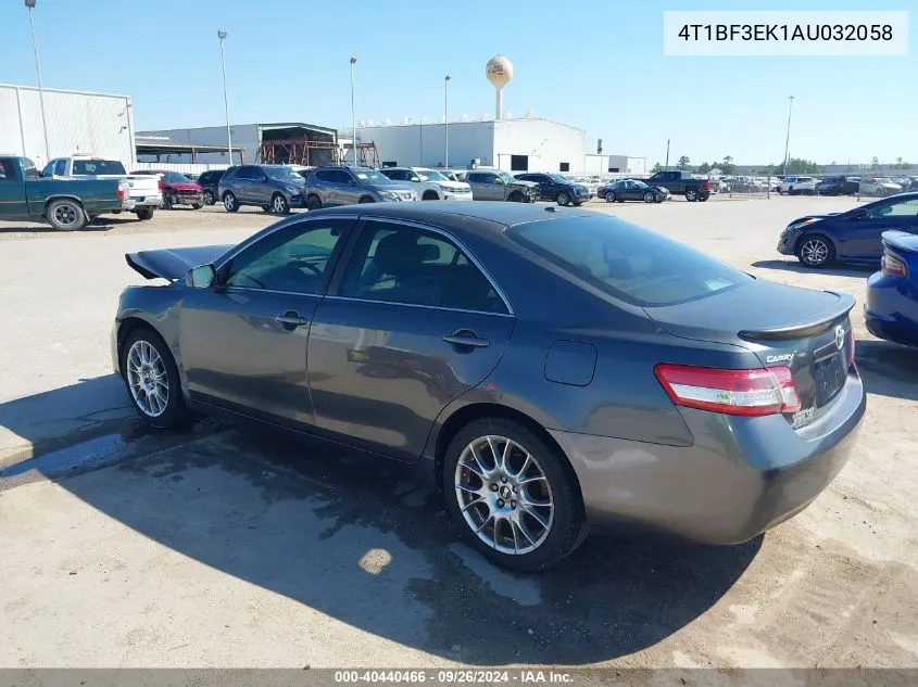 2010 Toyota Camry Se/Le/Xle VIN: 4T1BF3EK1AU032058 Lot: 40440466