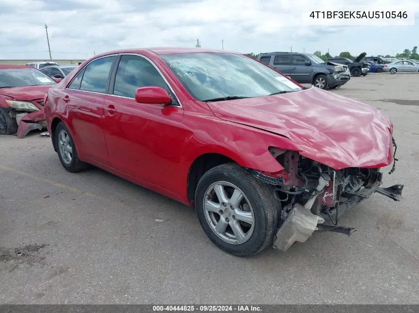 2010 Toyota Camry Le VIN: 4T1BF3EK5AU510546 Lot: 40444825