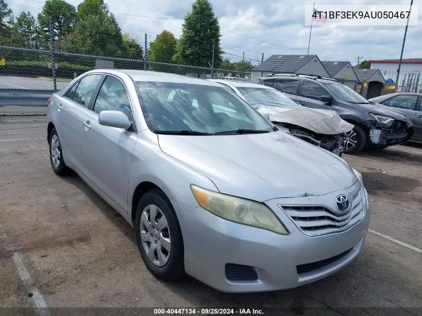 2010 Toyota Camry Le VIN: 4T1BF3EK9AU050467 Lot: 40447134