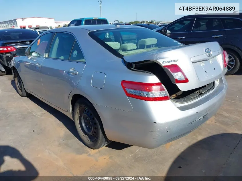 2010 Toyota Camry Le VIN: 4T4BF3EK9AR064889 Lot: 40449055