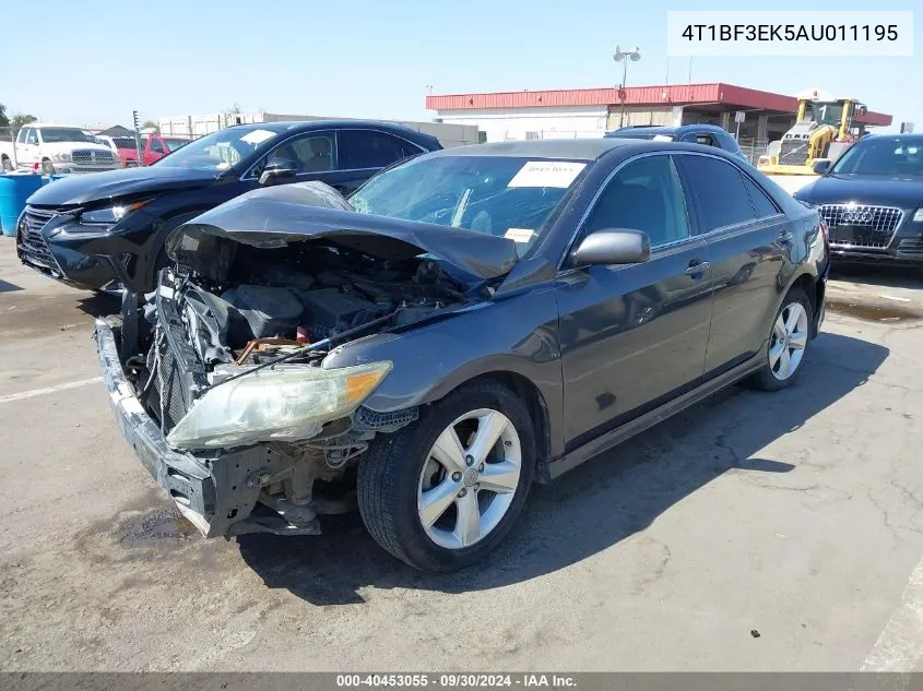 4T1BF3EK5AU011195 2010 Toyota Camry Se