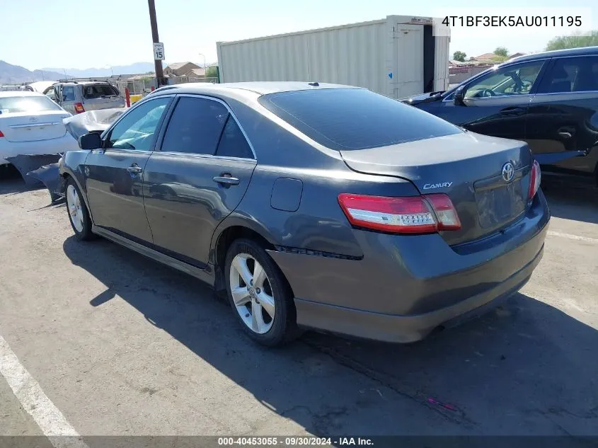 4T1BF3EK5AU011195 2010 Toyota Camry Se