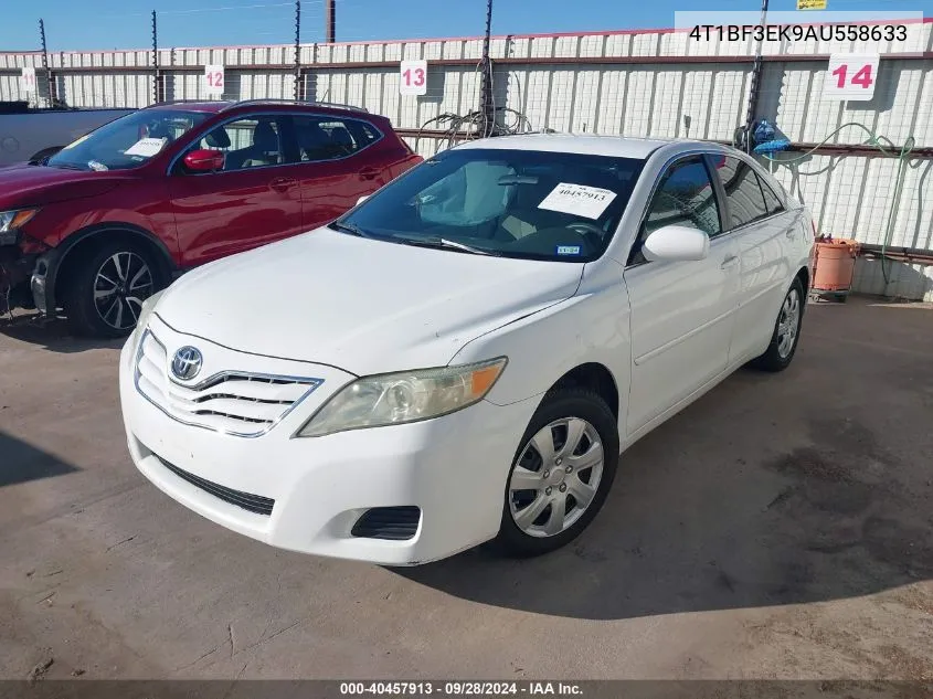 2010 Toyota Camry Le VIN: 4T1BF3EK9AU558633 Lot: 40457913