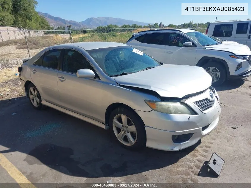 2010 Toyota Camry Se VIN: 4T1BF3EKXAU085423 Lot: 40460883