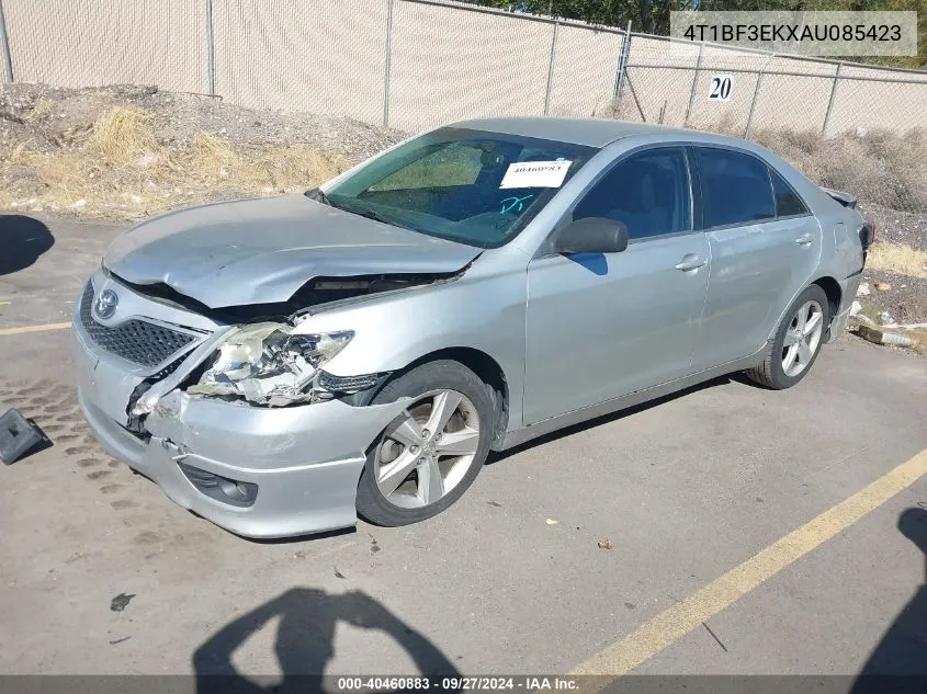 2010 Toyota Camry Se VIN: 4T1BF3EKXAU085423 Lot: 40460883