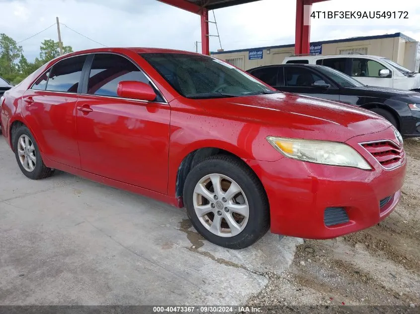 2010 Toyota Camry Le VIN: 4T1BF3EK9AU549172 Lot: 40473367