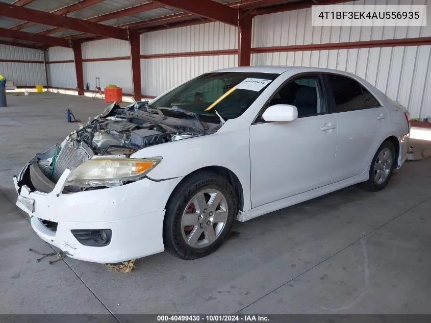 4T1BF3EK4AU556935 2010 Toyota Camry Se/Le/Xle