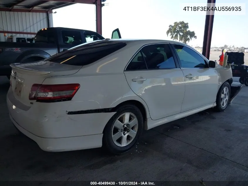 4T1BF3EK4AU556935 2010 Toyota Camry Se/Le/Xle