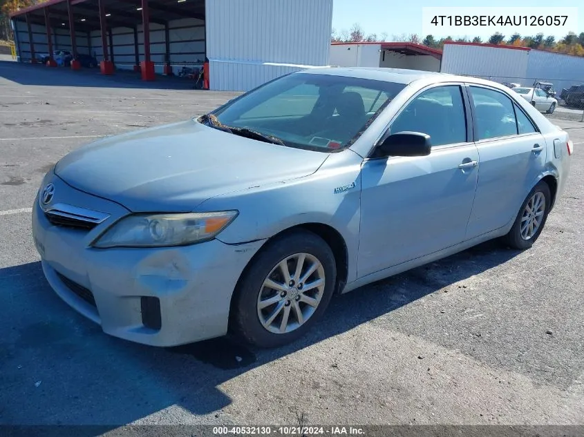 2010 Toyota Camry Hybrid VIN: 4T1BB3EK4AU126057 Lot: 40532130