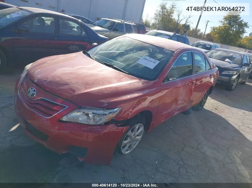 2010 Toyota Camry Le VIN: 4T4BF3EK1AR064272 Lot: 40614120