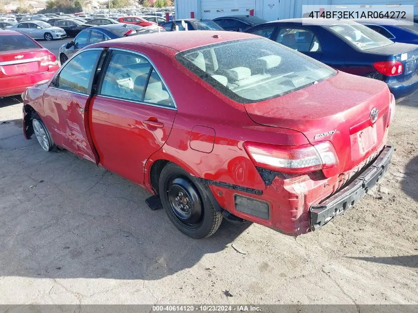 2010 Toyota Camry Le VIN: 4T4BF3EK1AR064272 Lot: 40614120