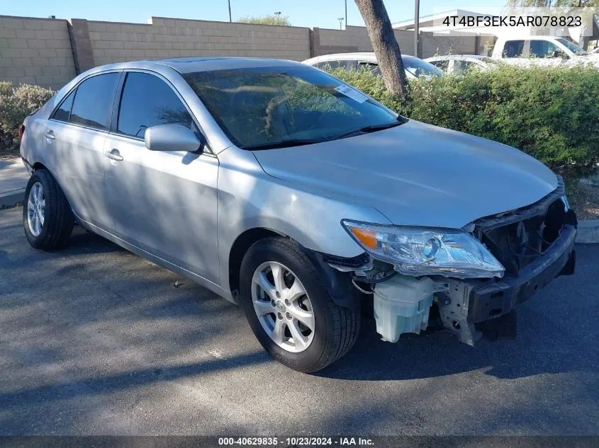 2010 Toyota Camry Le VIN: 4T4BF3EK5AR078823 Lot: 40629835