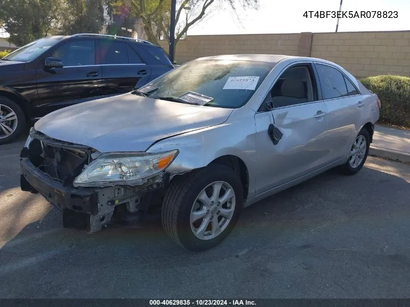 2010 Toyota Camry Le VIN: 4T4BF3EK5AR078823 Lot: 40629835