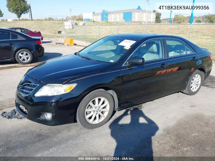 4T1BK3EK9AU099356 2010 Toyota Camry Xle V6