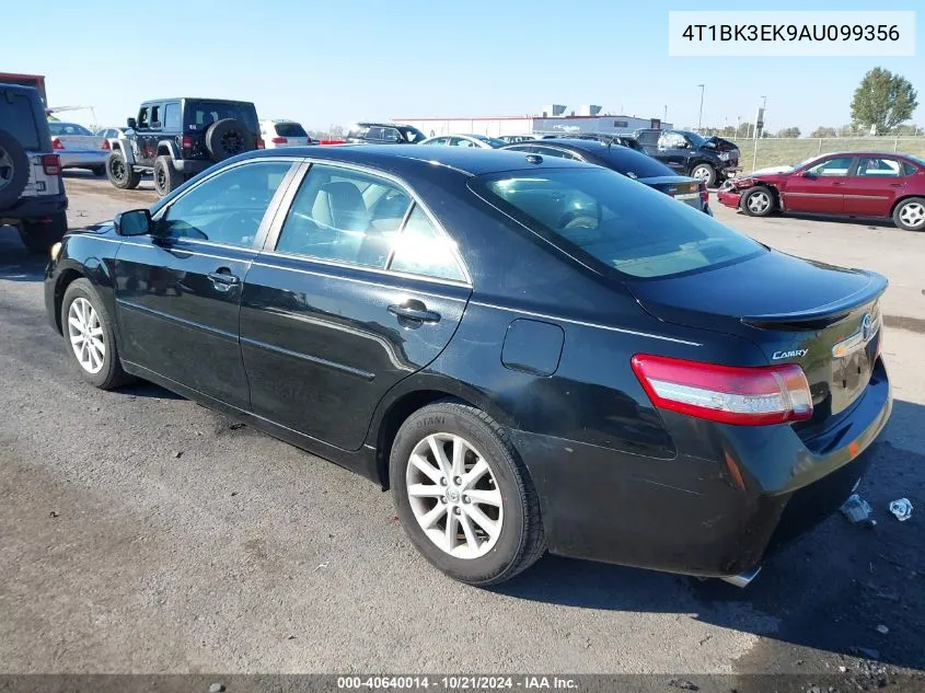 4T1BK3EK9AU099356 2010 Toyota Camry Xle V6