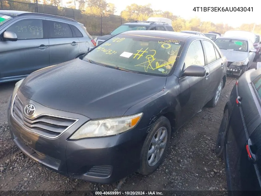 2010 Toyota Camry Le VIN: 4T1BF3EK6AU043041 Lot: 40659991