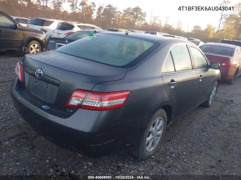 2010 Toyota Camry Le VIN: 4T1BF3EK6AU043041 Lot: 40659991