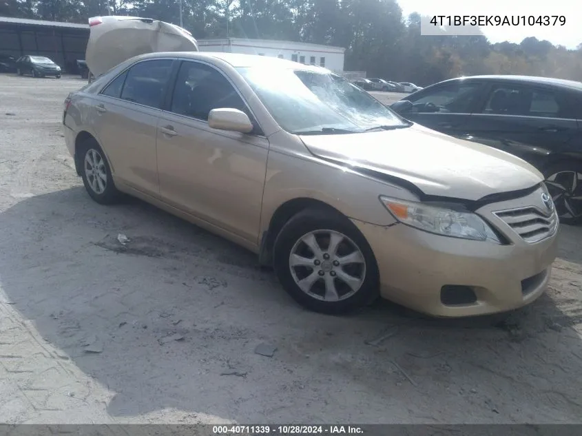 2010 Toyota Camry Le VIN: 4T1BF3EK9AU104379 Lot: 40711339