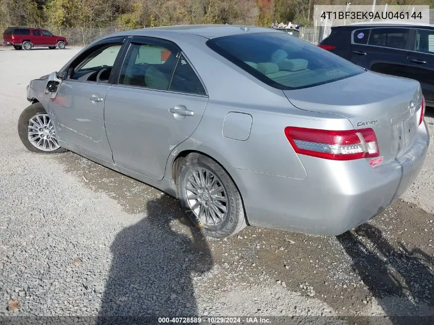 2010 Toyota Camry VIN: 4T1BF3EK9AU046144 Lot: 40728589