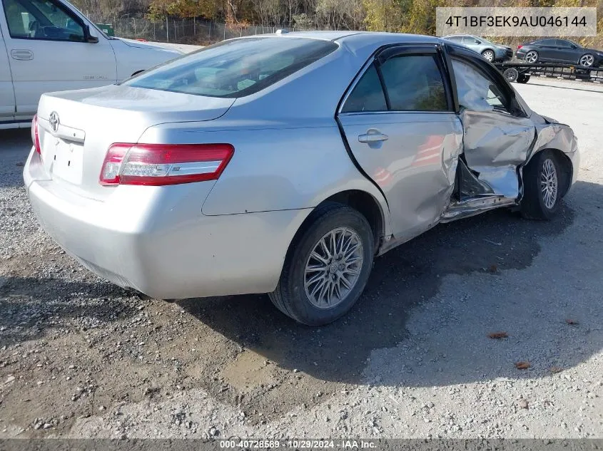 2010 Toyota Camry VIN: 4T1BF3EK9AU046144 Lot: 40728589