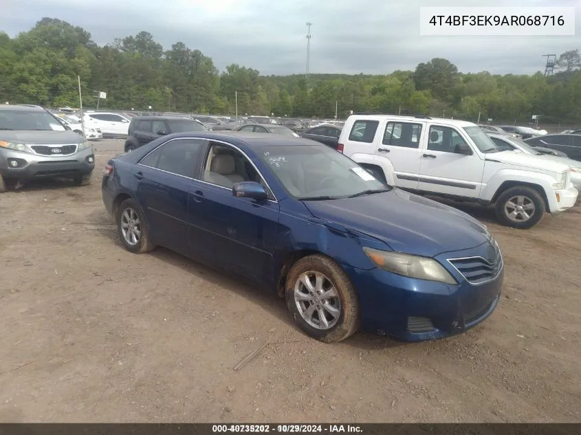 2010 Toyota Camry Le VIN: 4T4BF3EK9AR068716 Lot: 40735202