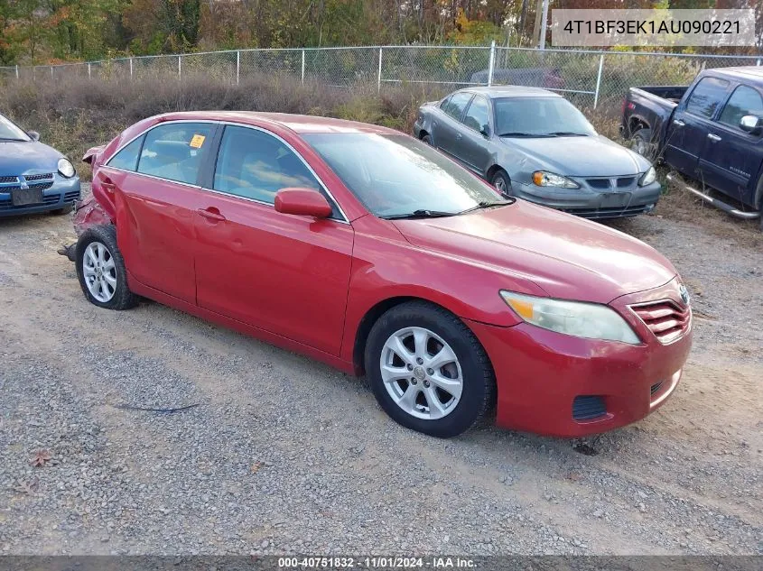 4T1BF3EK1AU090221 2010 Toyota Camry Le