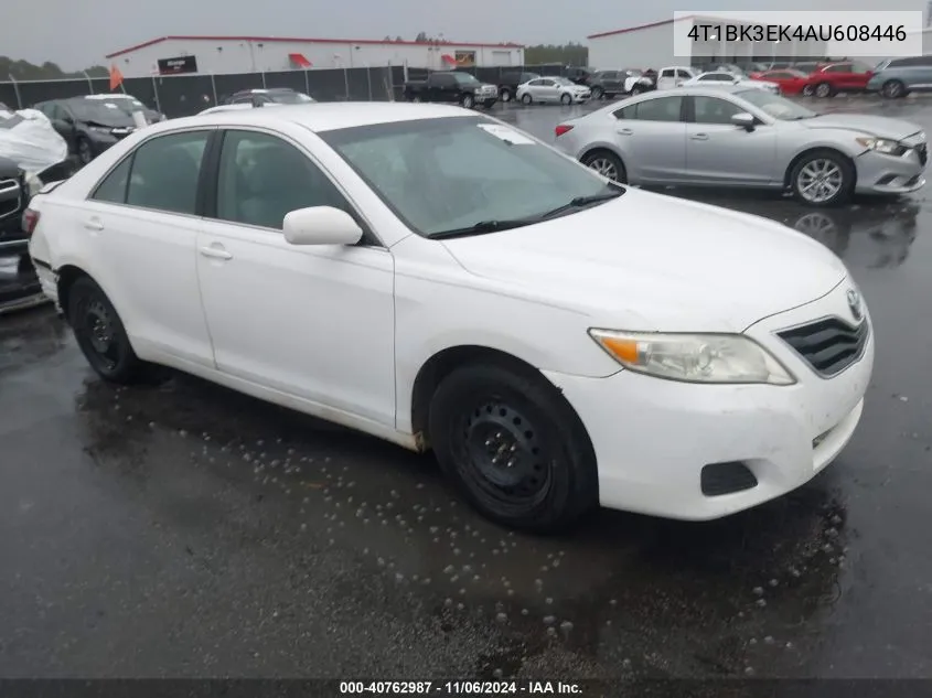 2010 Toyota Camry Le V6 VIN: 4T1BK3EK4AU608446 Lot: 40762987